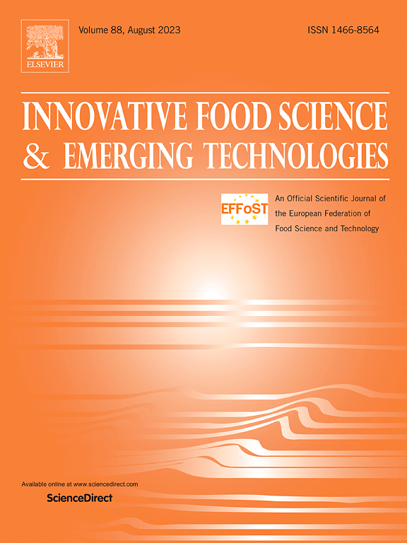 Go to journal home page - Innovative Food Science & Emerging Technologies